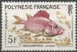 POLYNESIE -  Écureuil épineux (Holocentrus Spinifer) - Neufs