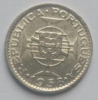 3 Escudos 1958 Timor Silver - Timor