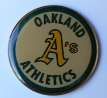 YY239 Pin's Baseball Base Ball  A's USA Oakland Athletics Achat Immédiat - Baseball