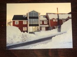 GREENLAND OFFICIAL POSTAL CARD 1995 YEAR DISABLED PEOPLE PHYSICAL THERAPY HEALTH MEDICINE - Brieven En Documenten