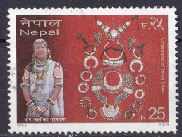 Nepal Marke Von 2005 O/used (A3-10) - Népal