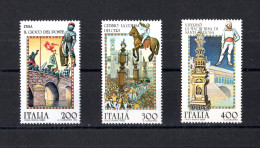 ITALIA  : Mini Lotto Folclore  3 Val.  MNH** Del 1982,1983 E 1984 - Lotti E Collezioni