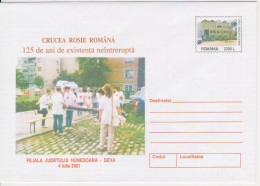 RED CROSS ROMANIA POSTAL STATIONERY - Parachutespringen