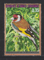 Guinea Ecuatorial Used  ; Putter Goldfinch Chardonneret Jiguero Vogel Bird Ave Oiseauu - Cernícalo