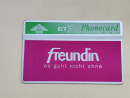 United Kingdom-(BTO-025)-FREUNDIN-(47)(20units)(322K78698)price Cataloge MINT-5.00£+1card Prepiad Free - BT Emissions Etrangères