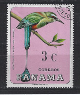 Panama Used  ; Momot Vogel Bird Ave Oiseau - Pappagalli & Tropicali