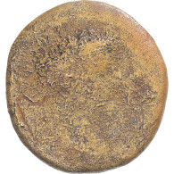 Monnaie, Tibère, Quadrans, 14-21, Lugdunum, B+, Bronze, RIC:32 - La Dinastia Giulio-Claudia Dinastia (-27 / 69)