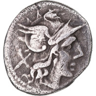 Monnaie, Anonyme, Denier, 209-208 BC, Rome, Extrêmement Rare, TB+, Argent - Republic (280 BC To 27 BC)