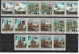1977 BURUNDI 768-89** Révolution Russe, Timbre Sur Timbre - Unused Stamps
