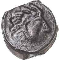 Monnaie, Sénons, Potin à La Tête D’indien, 1st Century BC, TTB+, Potin - Galle