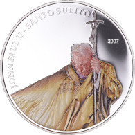 Monnaie, Palau, Jean-Paul II, 1 Dollar, 2007, SPL+, Argent - Palau