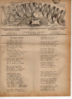 1879.  SERBIA,NOVI SAD,''STARMALI'' NO. 25,MONTHLY NEWSPAPER OWNED BY J. J. ZMAJ. SENT TO TURIJA,BEČEJ,8 PAGES - Sonstige & Ohne Zuordnung