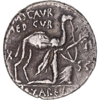 Monnaie, Aemilia, Denier, 58 BC, Rome, TTB, Argent, Crawford:422/1b - Republic (280 BC To 27 BC)