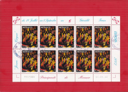 Monaco 2002, Cat. Yvert N°2347 Feuillet Oblt. Europa; Le Cirque. - Used Stamps