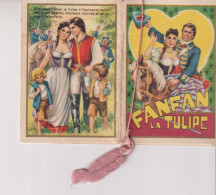 CALENDARIETTO DA BARBIERE FANFAN LA TULIPE - Big : 1941-60