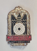 Vintage German Badge Pin Deutscher Schutzenbund LUFTGEWEHR Deutschland - Alemania