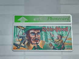 United Kingdom-(BTO-041)-ROBIN HOOD-(69)(5units)(306E00740)price Cataloge MINT-1.00£+1card Prepiad Free - BT Übersee