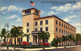 Florida Orlando Post Office Building Curteich - Orlando