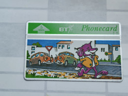 United Kingdom-(BTO-045)-Felix The Fox-Cars-(71)(5units)(326A26216)price Cataloge MINT-5.00£+1card Prepiad Free - BT Übersee