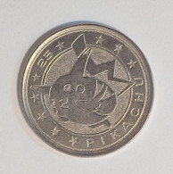 Pokemon Pikachu Metal Coin #25 Nintendo Wizards Vintage 2000 Collectable Coin Token Fantasy Item Play Money - Sin Clasificación