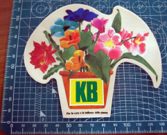 KB PER LA CURA DELLE PIANTE  STICKER VINTAGE NEW ORIGINAL - Stickers
