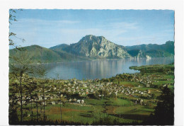 AUSTRIA,ALTMUNSTER ,MOUNTAINS LAKE ,VILLAGE - Traun