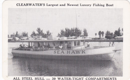 Florida Clearwater Beach Sea Hawk Fishing Boat Bob & Tom Hylton - Clearwater