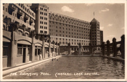 Canada Lake Louise Chateau Lake Louise Swimming Pool Real Photo - Lake Louise