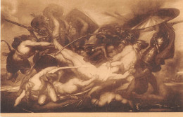 Delcampe - HISTOIRE - ANTIQUITE, PREHISTOIRE - GRECS ET TROYENS SE DISPUTANT LE CORPS DE PATROCLE - Geschichte