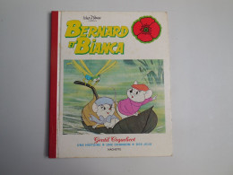 LIVRE BERNARD ET BIANCA Collection Gentil Coquelicot, 1 Histoire*1 Chanson * Des Jeux 1977...(ref 01.23N5/) - Disney