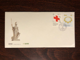 IRELAND FDC 1989 YEAR  50-A. RED CROSS HEALTH MEDICINE - FDC