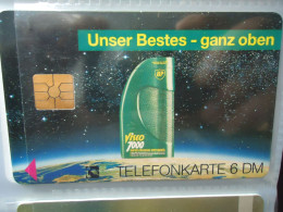 GERMANY  USED CARDS 6 DM ADVERSTISING  OIL - Schilderijen