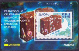 Europa CEPT 2004 Italie - Italy - Italien Y&T N°CPH2715 - Michel N°PKT2970 - 0,45€ EUROPA - 2004