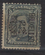 PERFIN / PERFO " C.L. " CREDIT LYONNAIS Op ALBERT I Nr. 183 TYPO Nr. 63B BRUXELLES 22 BRUSSEL ! LOT 206 - Sobreimpresos 1922-26 (Alberto I)