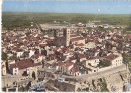 Carte France  07 - ELNE - Porte Balaguer - La Cathédrale Et Vue Générale - PRIX FIXE - Elne