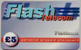 UK £5 " Flash Telecom Platinum " - Altri & Non Classificati