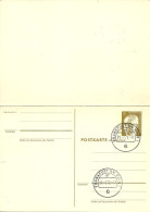 Duitsland - Berlijn - Postwaardestukken Briefkaart Met Antwoord Heinemann 8pfg Olivbraun 29-7-77 (11062) - Cartoline - Usati