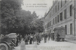 Voiture De Radiographie Du 12e Corps Angoulème - Petite Curie (Photo) - Automobili