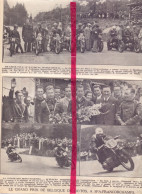 Spa Francorchamps - Grand Prix De Motos - Orig. Knipsel Coupure Tijdschrift Magazine - 1938 - Unclassified