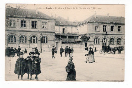 Delcampe - 75014 PARIS - Ecoles - Place De La Mairie Du XIV° - Jolis Groupes - Paris (14)