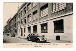 Delcampe - 75014 PARIS - Ecole Supérieure Paul-Bert - Rue Huyghens - Lot De 2 CPA - Voir Détails Dans La Description - Paris (14)