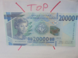 GUINEE 20.000 Francs 2015 Neuf (B.29) - Guinea