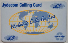 UK £5  " Jydecom Calling Card - World Calls For Less " - Altri & Non Classificati