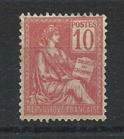 France N°116* (MH) 1900/01 - Type Mouchon - Ungebraucht