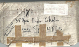 Vignette D'affranchissement De Guichet _ SATAS Frama - Turckheim - Haut Rhin - 1969 Montgeron – Papier Blanc – Frama/Satas