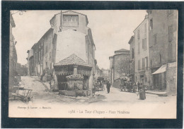 84 VAUCLUSE - LA TOUR D'AIGUES Place Mirabeau - La Tour D'Aigues