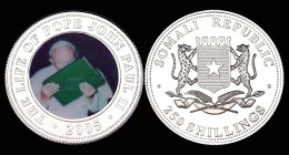 Somalia 250 Shilling 2005- The Life Of Pope John Paul II - Somalia