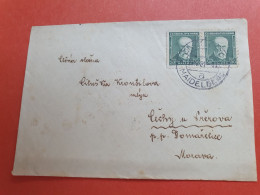 Tchécoslovaquie - Enveloppe Pour La Moravie En 1931 - Réf 1052 - Briefe U. Dokumente