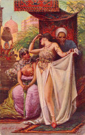 Illustration De Danseuse Orientale - Algérie - Carte Postale Ancienne - Women