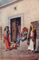 Illustration Orientale - Algérie - Carte Postale Ancienne - Mujeres